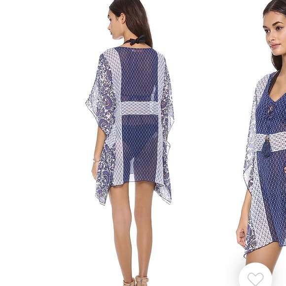 Tory Burch Boria Caftan, Size XS/S - Picture 3 of 8